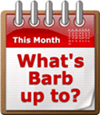 What's Barb up to calendar